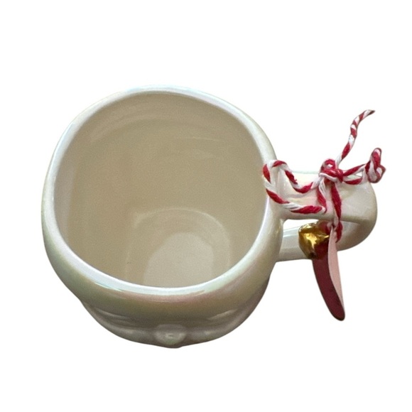 Anthropologie Merry Luster Santa Stoneware Coffee Tea Mug Cup New With Tags - Picture 5 of 6